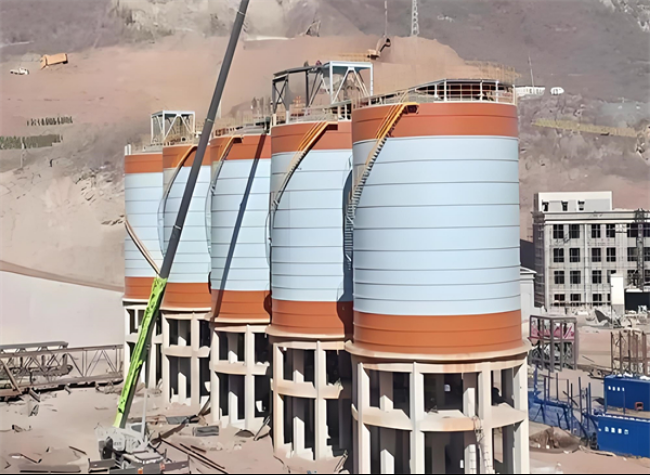 南丰高架钢板仓