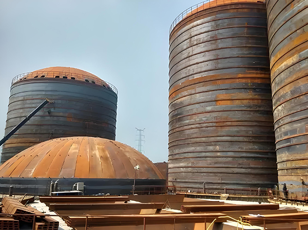 南丰焦粉钢板仓